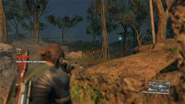 Move into action as soon as reinforcements arrive in the woods - Remaining Rescue the Intel Agents - secondary mission objectives | Walkthrough - Mission 17 - Rescue the Intel Agents - Metal Gear Solid V: The Phantom Pain Game Guide & Walkthrough