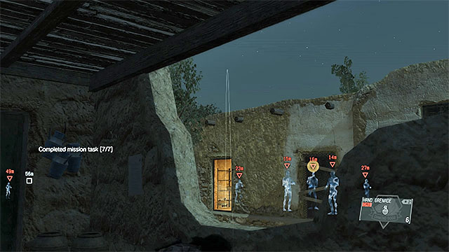 Attacking the officers during the meeting will allow you to complete the mission faster. - Killing enemy commanders | Walkthrough - Mission 7 - Red Brass - Metal Gear Solid V: The Phantom Pain Game Guide & Walkthrough