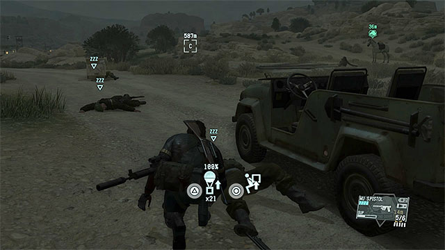 It is best to stop the second vehicle when its going back to Shago village. - Remaining Red Brass secondary mission objectives | Walkthrough - Mission 7 - Red Brass - Metal Gear Solid V: The Phantom Pain Game Guide & Walkthrough