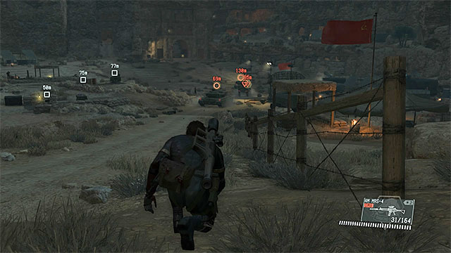 The destination of the convoy is Da Smasei Laman. - Eliminating the colonel and the tanks from the convoy | Walkthrough - Mission 8 - Occupation Forces - Metal Gear Solid V: The Phantom Pain Game Guide & Walkthrough