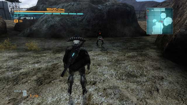 The final Gekko Mimic. - R-07 Assassination Attempt - The Main Campaign - walkthrough - Metal Gear Rising: Revengeance - Game Guide and Walkthrough