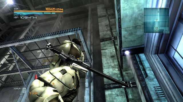 The plank to another Endurance Plus. - Boss - Metal Gear Ray - DLC - Jetstream Sam - walkthrough - Metal Gear Rising: Revengeance - Game Guide and Walkthrough