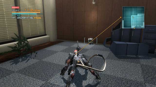 Endurance Plus, dropped by the corpse of your double. - VR Training - Denver Offices - DLC - Blade Wolf - walkthrough - Metal Gear Rising: Revengeance - Game Guide and Walkthrough