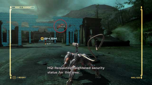 A Slider carrying an Endurance Plus. - Abkhazia Dilapidated Town - DLC - Blade Wolf - walkthrough - Metal Gear Rising: Revengeance - Game Guide and Walkthrough