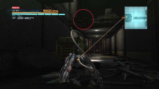 And another VRM computer. - Abkhazia Main Street - DLC - Blade Wolf - walkthrough - Metal Gear Rising: Revengeance - Game Guide and Walkthrough