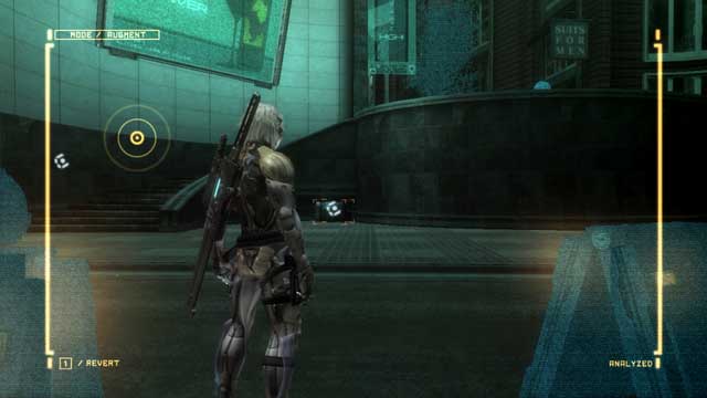 A crate, with an Endurance Plus, in this mission, is next to the short flight of stairs to the courtyard (the above screenshot), where there is the long flight of stairs (where you found a Data Storage) - Endurance Plus - Collectibles - Metal Gear Rising: Revengeance - Game Guide and Walkthrough