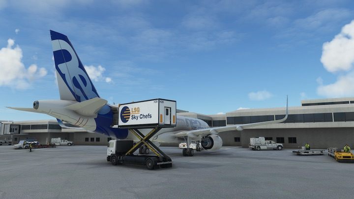 The mod changes the default, neutral textures of ground handling vehicles to authentic markings with logos of various companies and organizations, which can be viewed at many international airports - Microsoft Flight Simulator: List of best mods - Basics - Microsoft Flight Simulator 2020 Guide