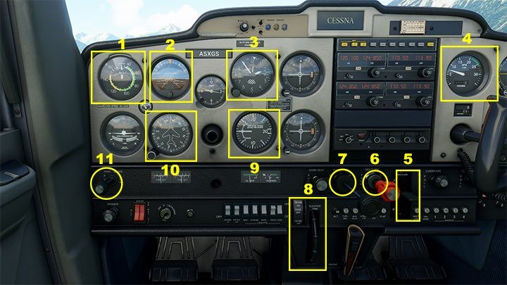 1 - Microsoft Flight Simulator: Analog cockpit - Flying school - Microsoft Flight Simulator 2020 Guide