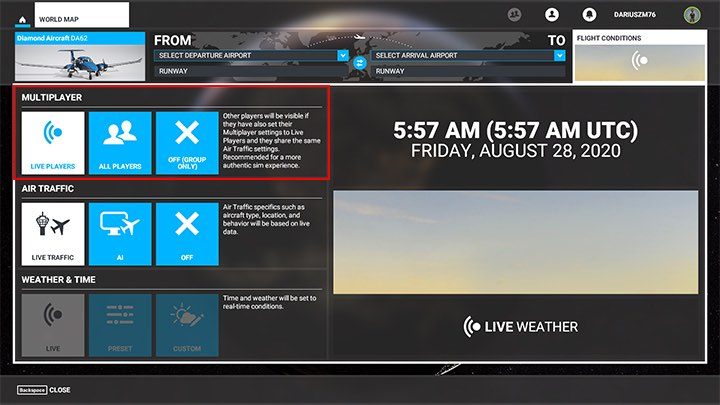 Generally, the presence of others around you is only cosmetic, it affects the climate and immersion because planes cannot collide with each other in any way - Microsoft Flight Simulator: Multiplayer mode - how does it work? - FAQ - Microsoft Flight Simulator 2020 Guide