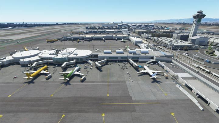 Premium airports are recreated faithfully. - Microsoft Flight Simulator: Airports list - Basics - Microsoft Flight Simulator 2020 Guide