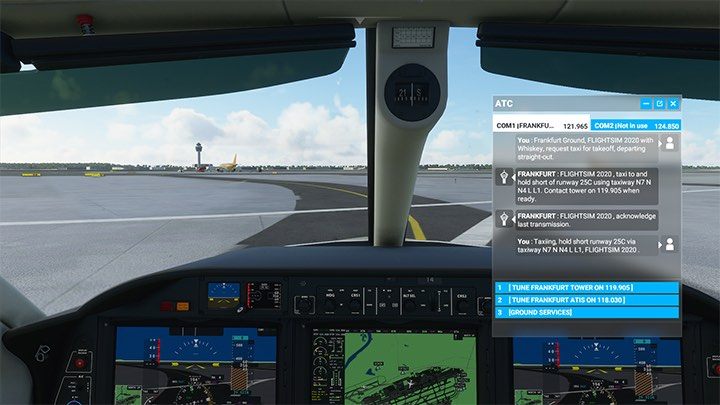 From the first signs it looks like we are on the N8 road - Microsoft Flight Simulator: Taxi to the runway - Advanced Flying - Microsoft Flight Simulator 2020 Guide
