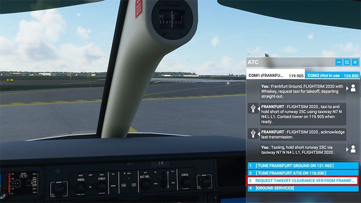 Enter the runway, as long as its free - Microsoft Flight Simulator: Taxi to the runway - Advanced Flying - Microsoft Flight Simulator 2020 Guide