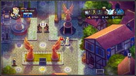 On the square with the Angel unit dwelling [M2 - Units list - Special units - Might & Magic: Clash of Heroes - Game Guide and Walkthrough