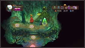 The Wraith unit dwelling can be found inside the cave [M3 - Units list - Special units - Might & Magic: Clash of Heroes - Game Guide and Walkthrough