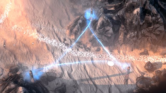 In order to walk through the barrier you must find three obelisks. - A World which now Trembles M8 | Dungeon - Dungeon - Might & Magic: Heroes VII Game Guide & Walkthrough