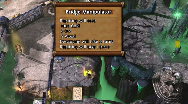 Destroying bridges wins you more time. - Something Irreversible M13 | Necropolis - Necropolis - Might & Magic: Heroes VII Game Guide & Walkthrough