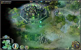 Main necromancers residence on the island and the last holy village - 3rd mission - The Blood-Dimmed Tide - Campaign - Might & Magic: Heroes VI Game Guide