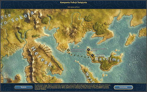 Its time for a goodbye with an island - 3rd mission - The Blood-Dimmed Tide - Campaign - Might & Magic: Heroes VI Game Guide