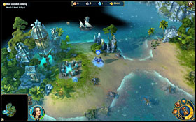 Spring is situated at the western side of the island - 1st mission - The Fury and the Mire - Campaign - Might & Magic: Heroes VI Game Guide