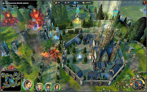 Only Anton can defend a besieged capitol - 4th mission - A Battle Lost and Won - Campaign - Might & Magic: Heroes VI Game Guide