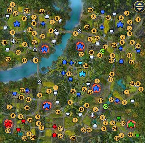 1 - Revelation Crystal (Gives +1 to magic defence permanently - 4th mission - A Battle Lost and Won - Maps - Campaign - Might & Magic: Heroes VI Game Guide