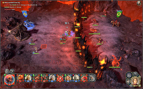 Attacking castle without flyers is a very bad idea - Tactics on the battlefield | Haven - Battles - Might & Magic: Heroes VI Game Guide