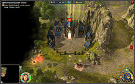 Thanks to them well get our first city. - 1st mission - No Country for Orc Friends - Campaign - Might & Magic: Heroes VI Game Guide