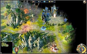 Lovely village guarded by the horde of demons - 1st mission - Griffin Bane - Campaign - prologue - Might & Magic: Heroes VI Game Guide