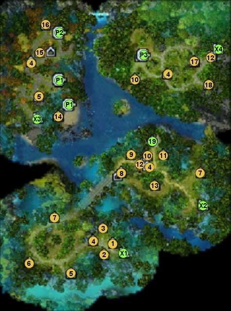 1 - Stone of Enlightment (Gives the hero 2500 EXP - Map 5: surface, locations - The Dungeon campaign, mission 1: maps - Might & Magic: Heroes VI - Shades of Darkness - Game Guide and Walkthrough