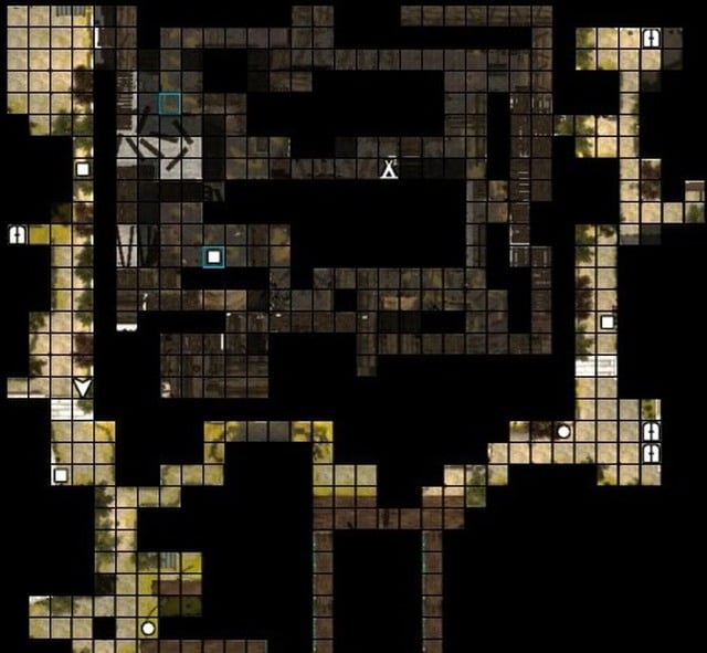 The white square in the blue frame is Kaspar's whereabouts - The Curse - Act II - Seahaven - Might & Magic X: Legacy - Game Guide and Walkthrough