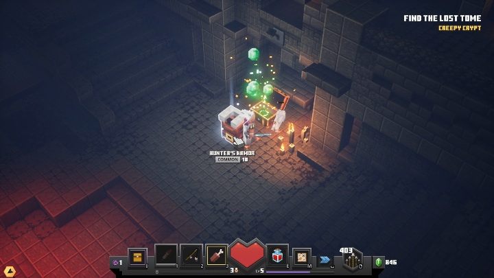 On every map in Minecraft: Dungeons you will find various chests - Minecraft Dungeons: Crystals - how to quickly get rich? Tips - FAQ - Minecraft Dungeons Guide