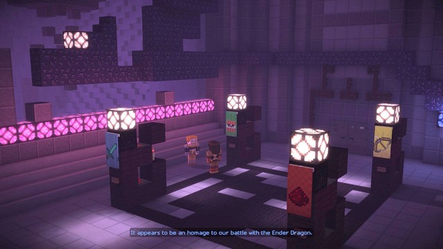 After a short conversation, take a look around - Chapter 5 - Walkthrough - Minecraft: Story Mode: A Telltale Games Series - Game Guide and Walkthrough