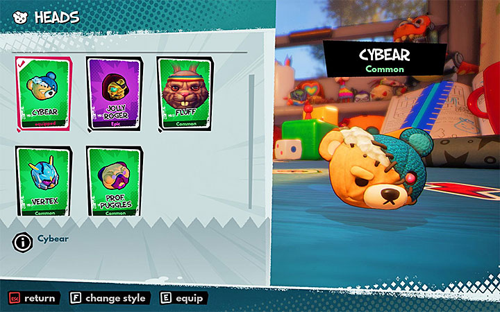 You can change three main groups - How to change the characters appearance in MisBits? - FAQ - MisBits Guide