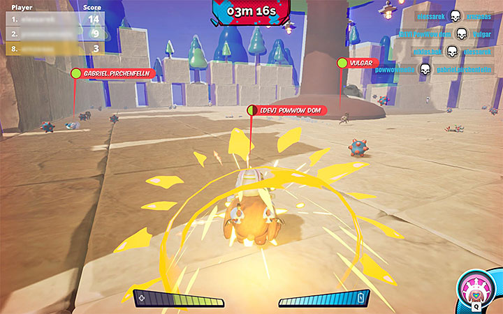 Dont forget that you can use special attacks that dont have a limited number of uses - How to attack other players in MisBits? - FAQ - MisBits Guide