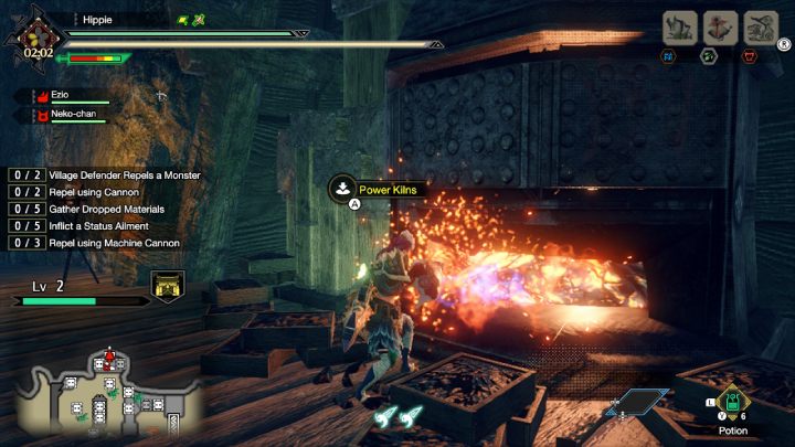 In addition to the machines mentioned above, depending on the level of the Stronghold, you can find heavy hunting installation on its grounds - Monster Hunter rise: Rampage - what is it? - Village - Monster Hunter Rise Guide