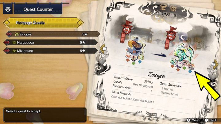 Hordes of monsters consist of several beasts and the main threat that leads them - Monster Hunter rise: Rampage - what is it? - Village - Monster Hunter Rise Guide