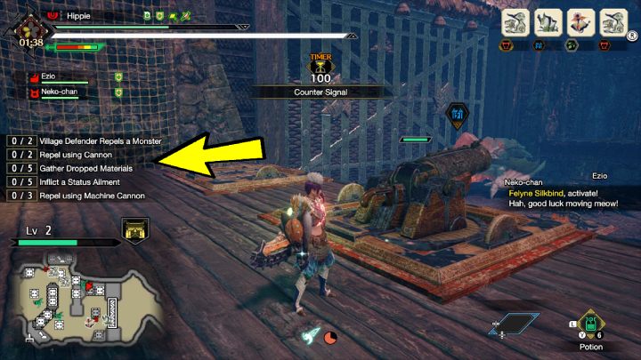 Side assignments are displayed on the left side of the screen - Monster Hunter Rise: Fury S Rank - how to obtain? - Village - Monster Hunter Rise Guide