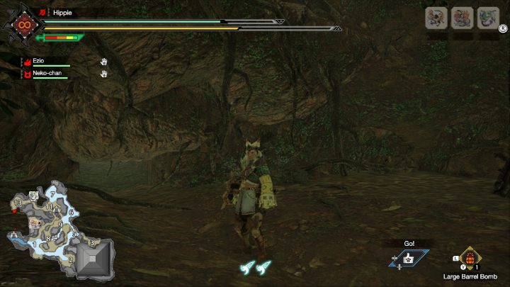 1 - Monster Hunter Rise: Old Messages - Flooded Forest, collectibles, map - The Sunken Forest - Monster Hunter Rise Guide