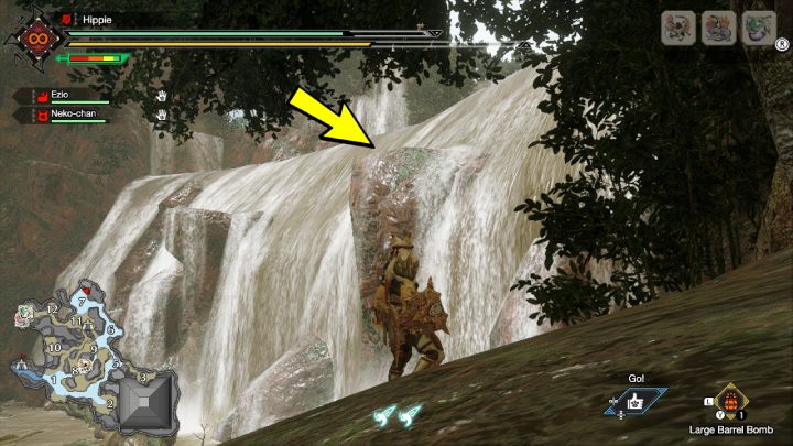 2 - Monster Hunter Rise: Old Messages - Flooded Forest, collectibles, map - The Sunken Forest - Monster Hunter Rise Guide