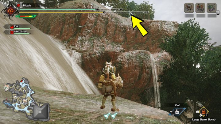 The tenth Old Message is located near area 7 - Monster Hunter Rise: Old Messages - Flooded Forest, collectibles, map - The Sunken Forest - Monster Hunter Rise Guide