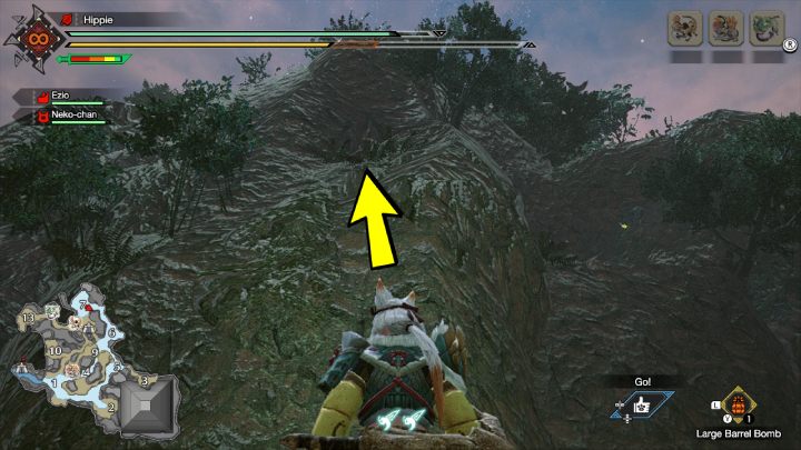 The sixth Rampage Old Message is located near area 7 - Monster Hunter Rise: Old Messages - Flooded Forest, collectibles, map - The Sunken Forest - Monster Hunter Rise Guide