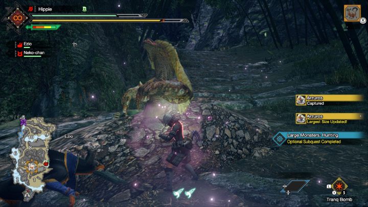 If you notice that the opponent is tired, it's time to set a trap - Monster Hunter Rise: Monster - how to capture? - Fighting and hunting - Monster Hunter Rise Guide