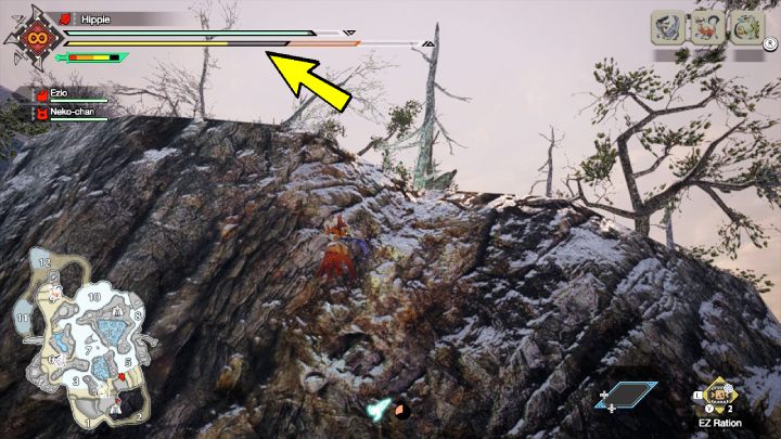 Running on the wall wears out your stamina - Monster Hunter rise: walls-how to run on them? - Fighting and hunting - Monster Hunter Rise game guide