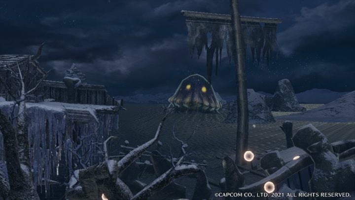 The snail appears only at night in the Frozen Islands - Monster Hunter Rise: Monksnail - how to find? - Fighting & Hunting - Monster Hunter Rise Guide