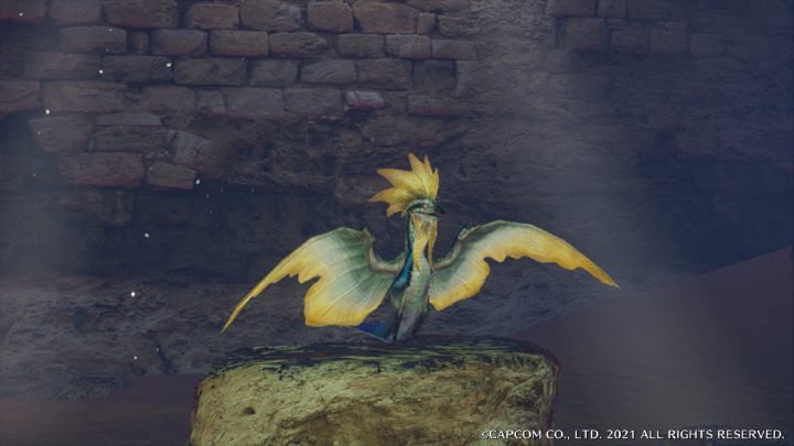 Regitrice appears only in the daytime on the territory of Sandy Plains - Monster Hunter Rise: Regitrice - how to find? - Fighting & Hunting - Monster Hunter Rise Guide