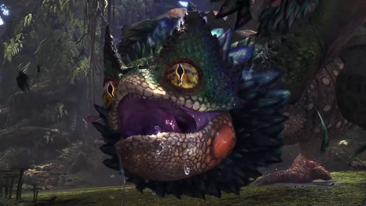 Poison Sac can be acquired after defeating Pukei-Pukei in the Ancient Forest - How to get elemental Sacs (Aqua, Electro etc.) in Monster Hunter World? - FAQ - Monster Hunter World Game Guide