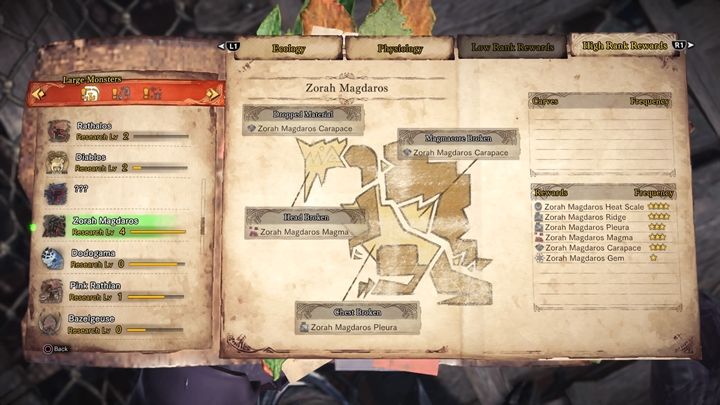 Zorah Magdaros - tactics, resistance & weak points - Monster Hunter ...