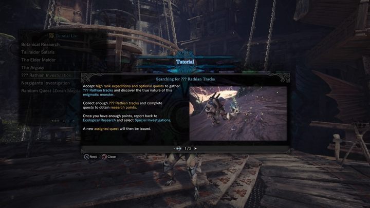 1 - ??? Monster Trails in Monster Hunter World (??? Rathiana) - End Game - Monster Hunter Generations Game Guide