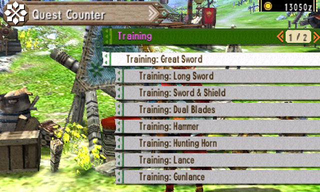 For a beginning, I recommend all new players get acquainted with the descriptions and tutorials for each weapon, or at least the chosen few that they find most interesting - Weapon class choice - Character - Monster Hunter Generations Game Guide
