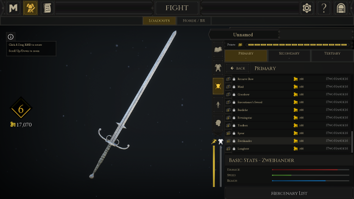 Zweihender deals a lot of damage. - Character Creation and Weapon Selection in Mordhau - Starting Tips - Mordhau Guide and Tips